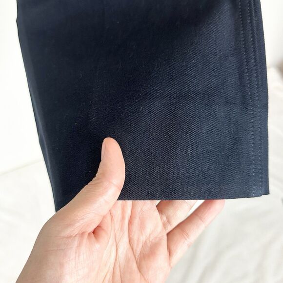 Derek Lam Crosby Robertson Crop Flare Capsule HR Trousers Blue Tailored Pants - Picture 11 of 13